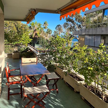 Tre Ponti Beach Apartment - Terrazzo Vista Mare Sanremo Luaran gambar