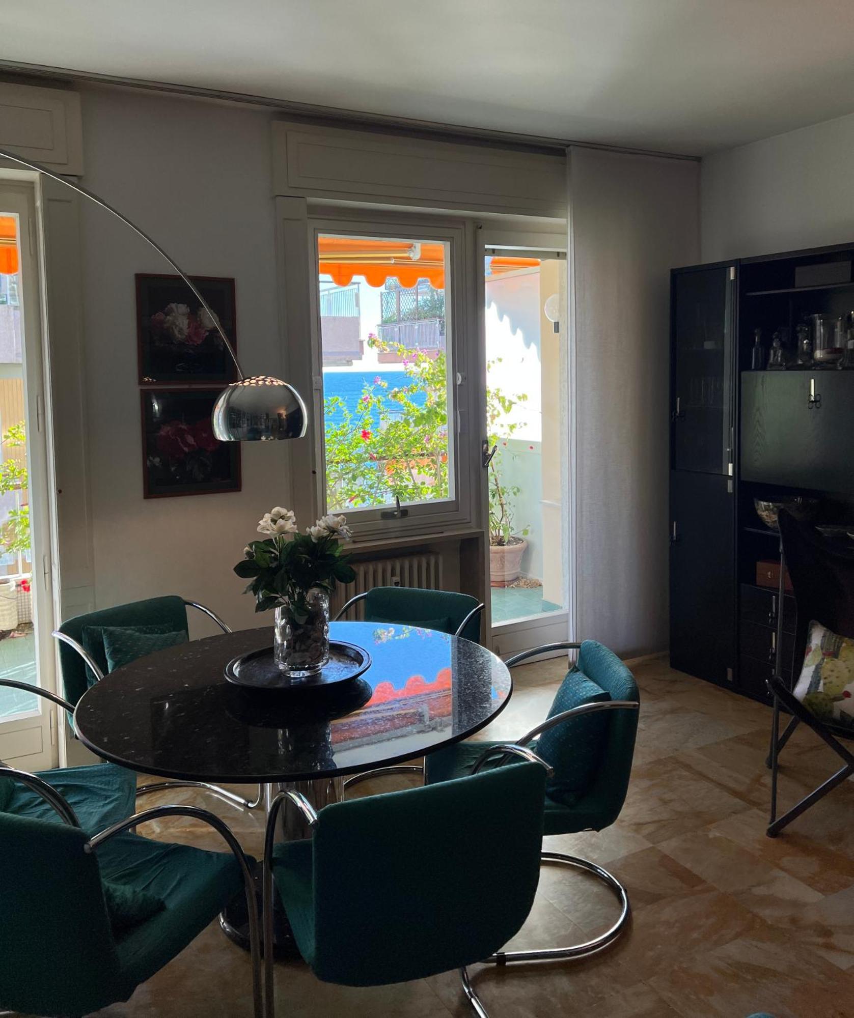 Tre Ponti Beach Apartment - Terrazzo Vista Mare Sanremo Luaran gambar